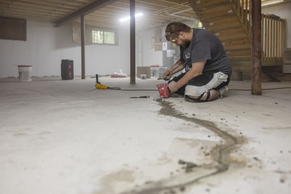 Concrete Floor Repair in Brownsburg