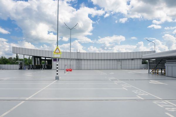 Cost of Concrete Parking Lot Repair in Brownsburg