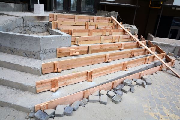 Cement Step Repair in Brownsburg