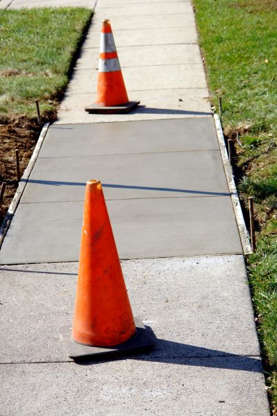 Sidewalk Panel Replacement in Brownsburg