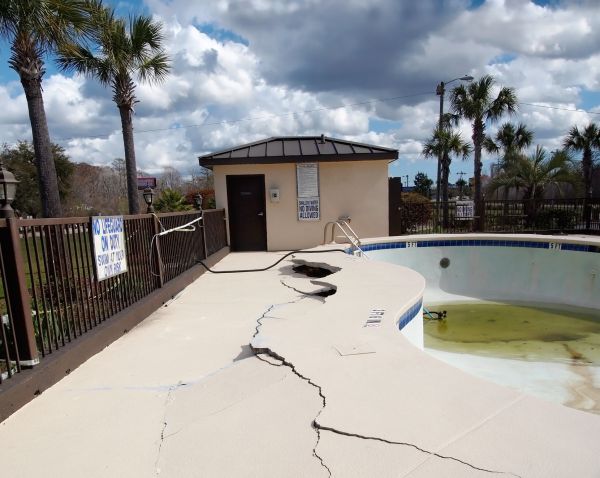 Cracked Patio Repair in Brownsburg