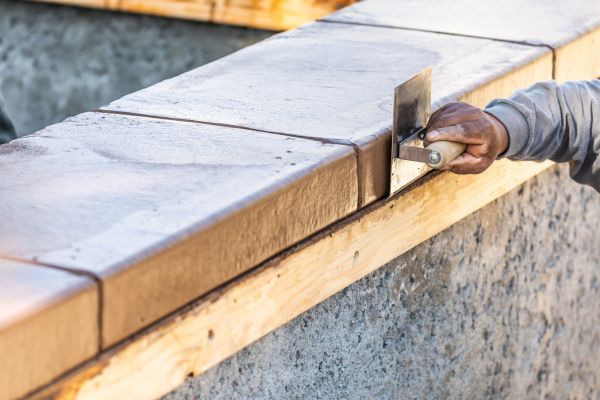 Concrete Coping Repair in Brownsburg